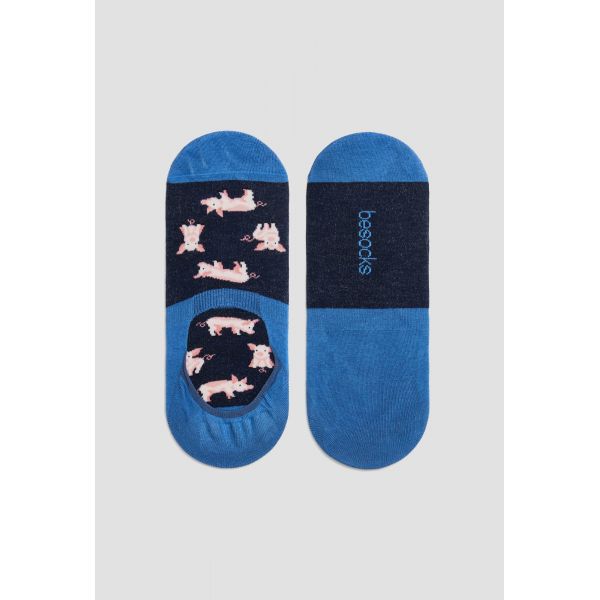 BePig no show socks azul marino