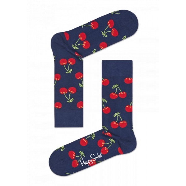 cherry socks azul marino