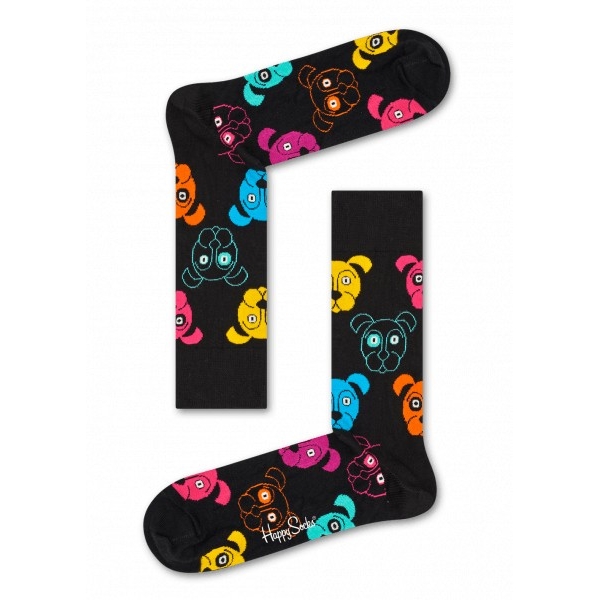dog socks negro