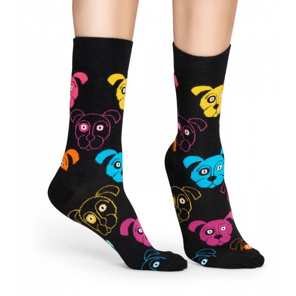 dog socks negro