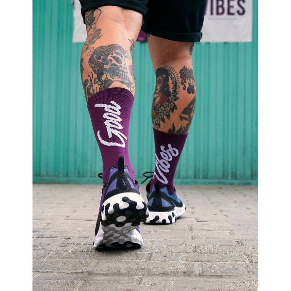 good vibes purple