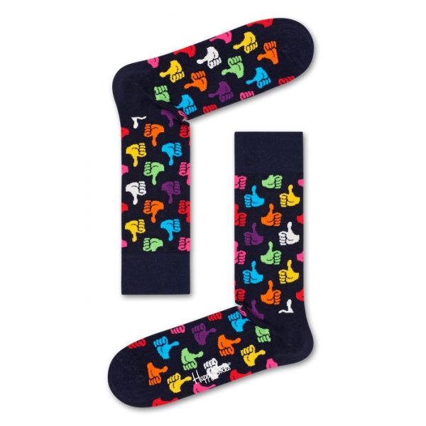 thumbs up socks azul marino