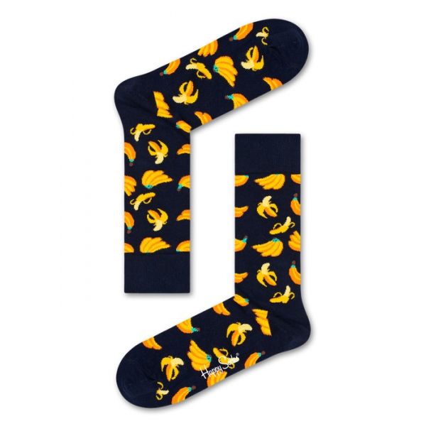 banana socks azul marino