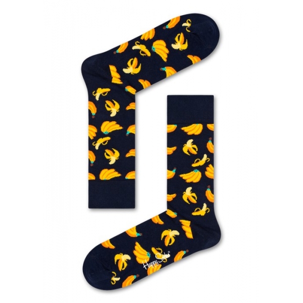 banana socks azul marino