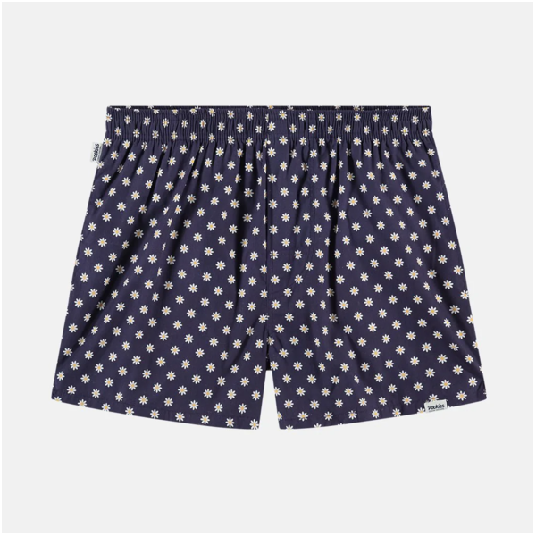boxer short daisy azul marino