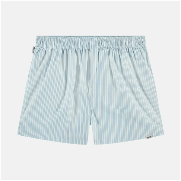 boxer short blue doubles azul