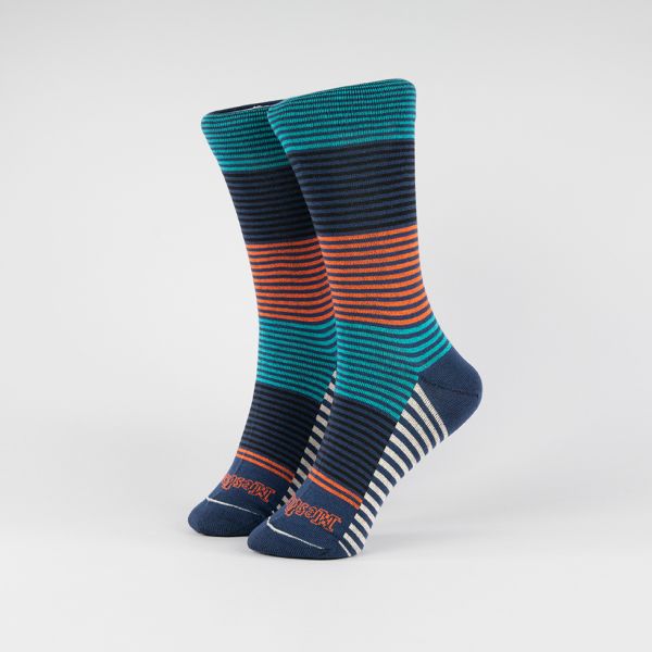 rayas tricolor azul/naranja/lila