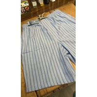 pijama corto rayas azules