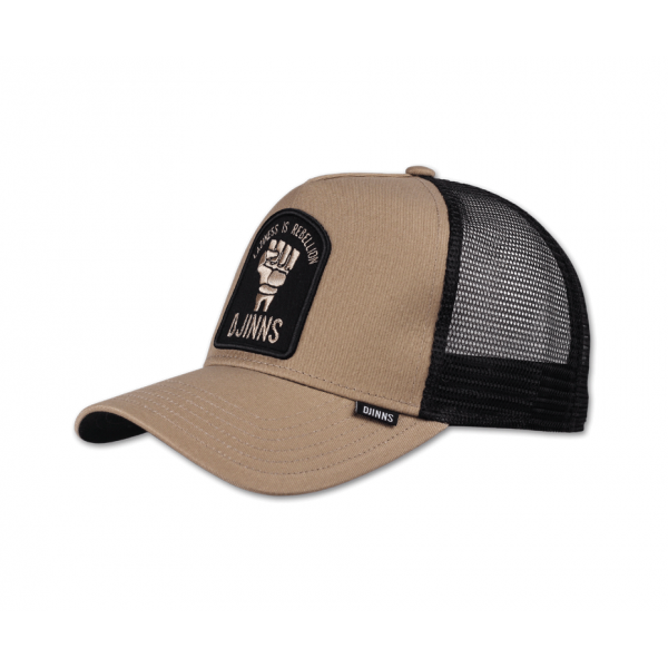 trucker cap rebellion beige