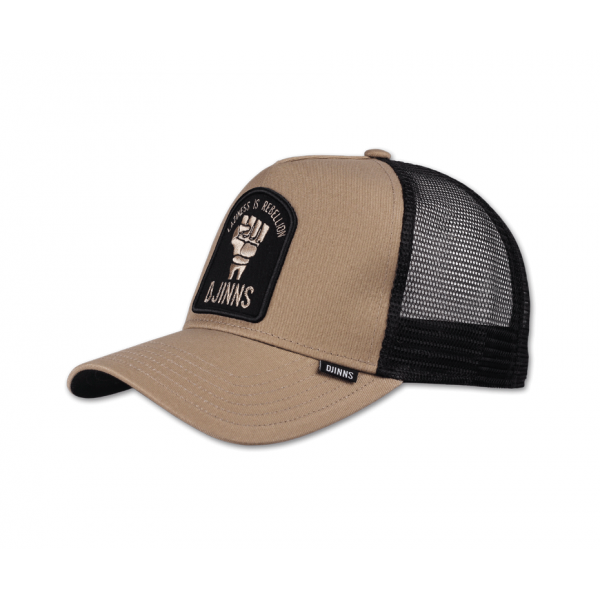 trucker cap rebellion beige