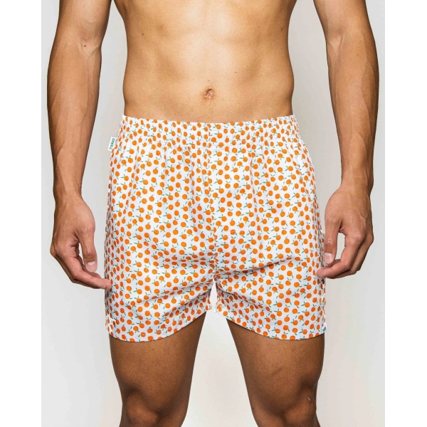boxer short oranges naranja
