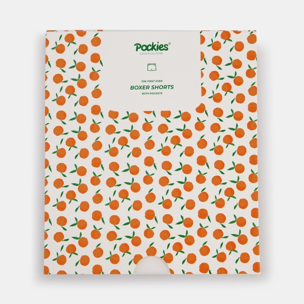 boxer short oranges naranja