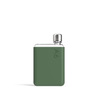 A6 silicone sleeve moss green