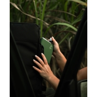 A6 silicone sleeve moss green