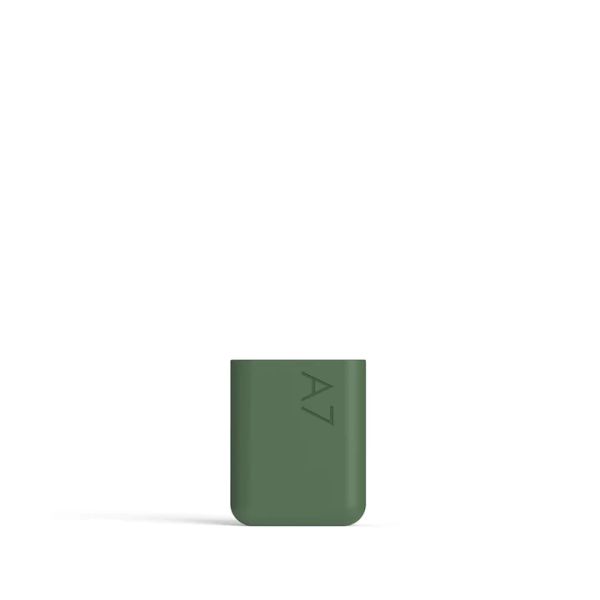 A7 silicone sleeve moss green