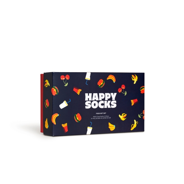 3-pack food socks gift box