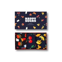 3-pack food socks gift box