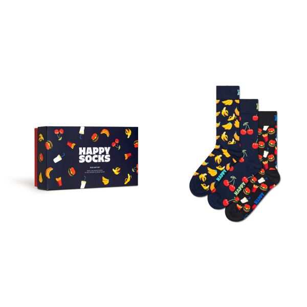 3-pack food socks gift box