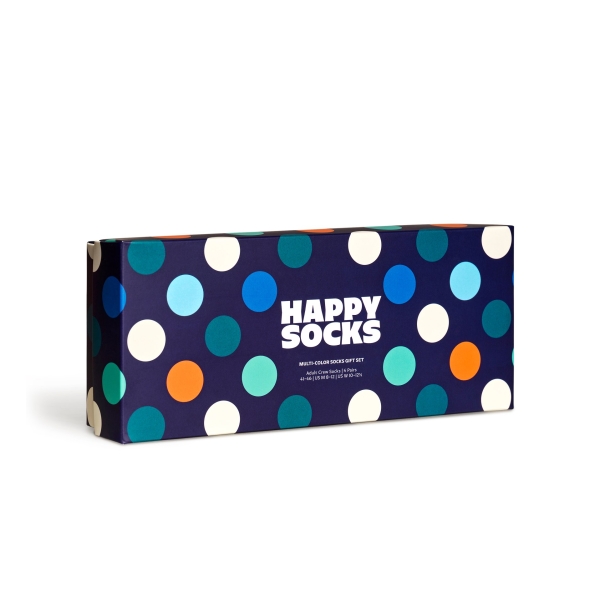 4-pack classic multicolor socks gift box