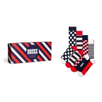 4-pack classic navy socks gift box 