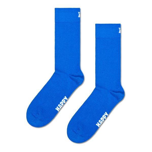 solid blue socks