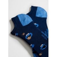 BeSesame Street Monster ankle socks