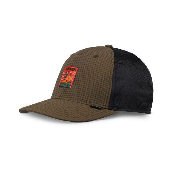 6-panel snapback resting man olive