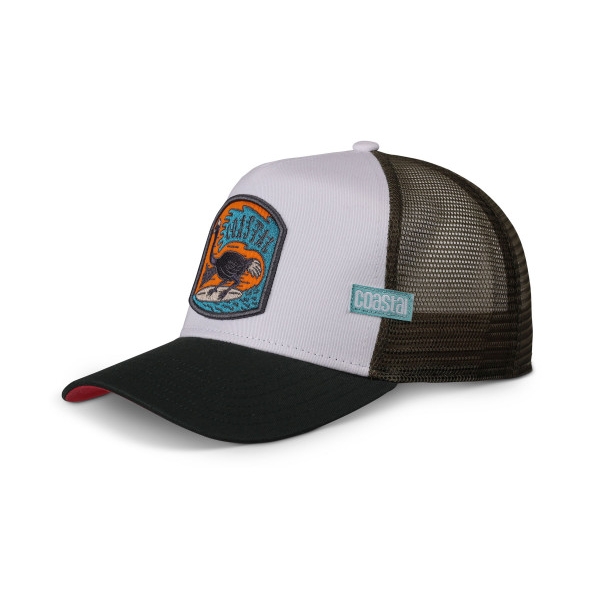 trucker cap surf ostrich
