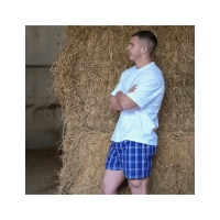 boxer short gower cuadros azules
