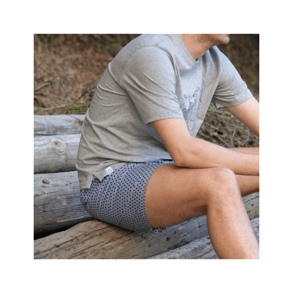 boxer short rauric estrellas azules