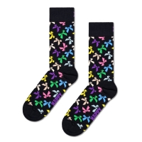 bow socks negro