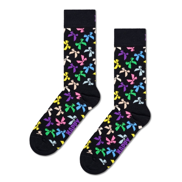 bow socks negro