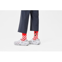 wine and dine socks rojo