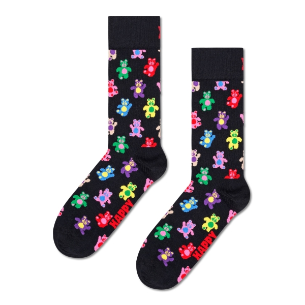 teddy bear socks negre