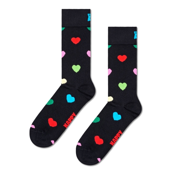 heart socks negre