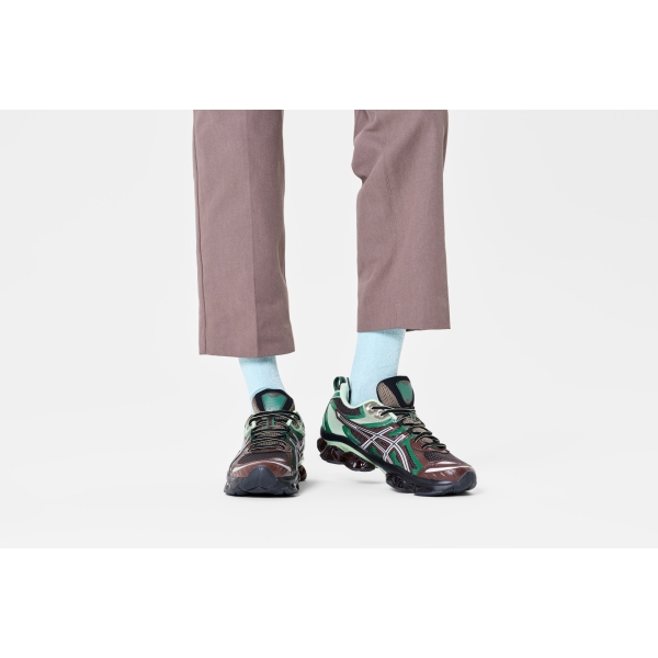 extended toe socks azul