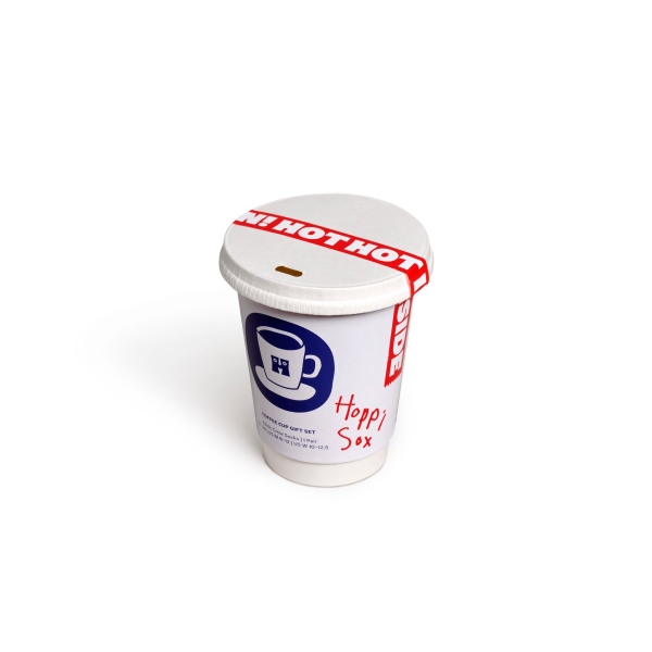 1-pack coffee cup socks gift box
