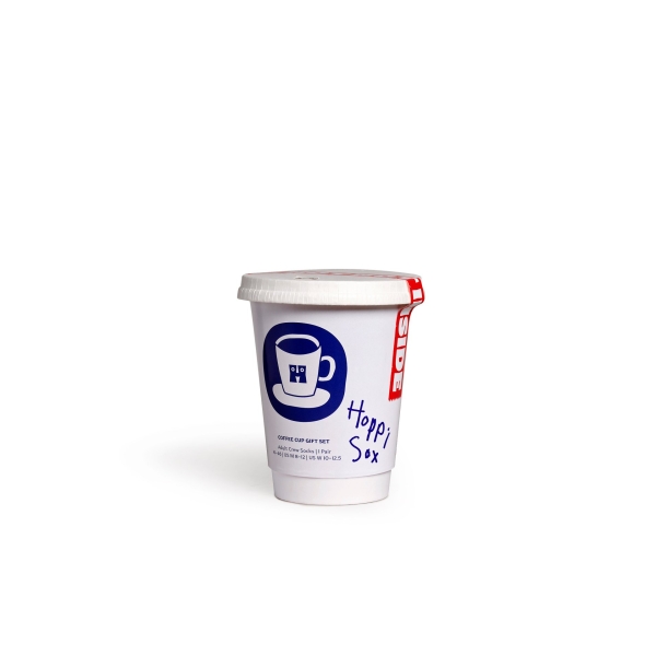 1-pack coffee cup socks gift box