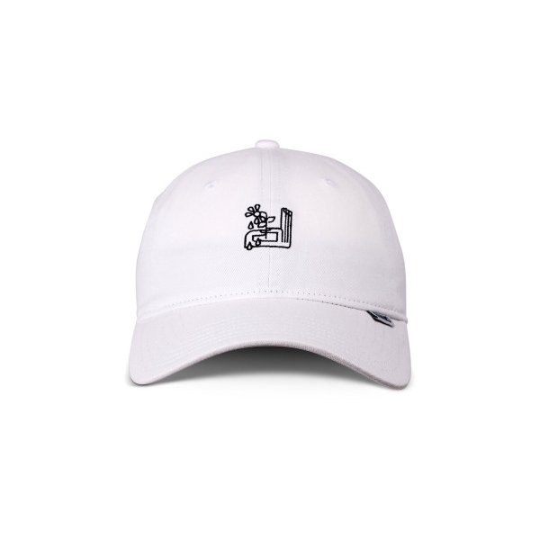 daddy cap love me not white