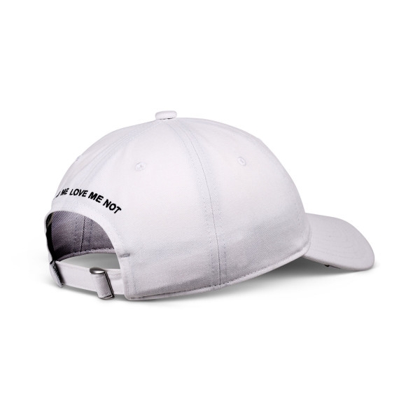 daddy cap love me not white