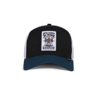 trucker cap being cheered black