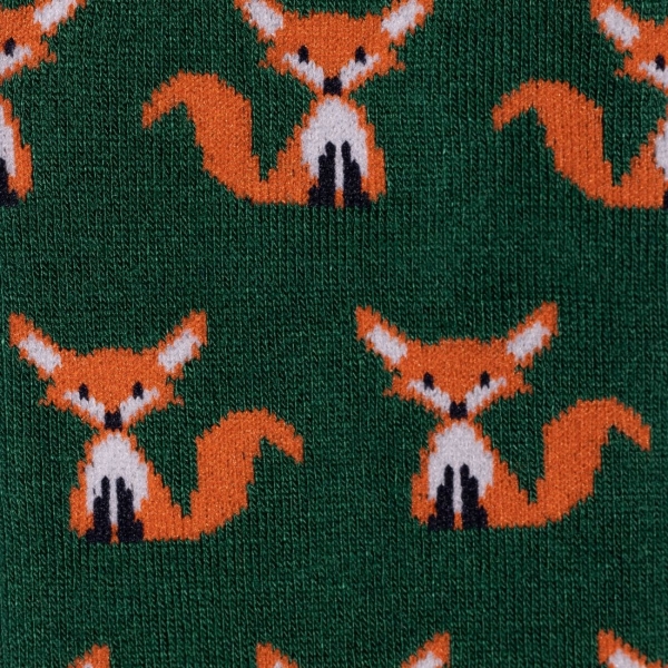 foxes bamboo socks