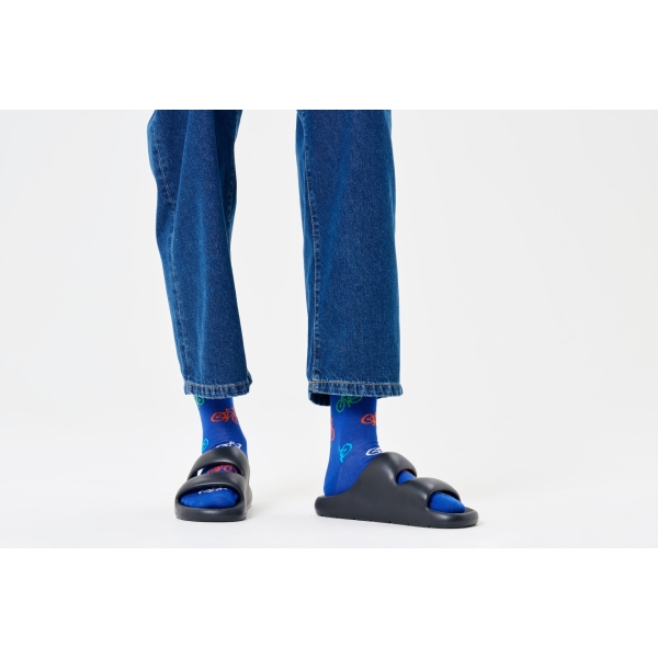 bike socks azul