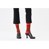 sun jacquard socks