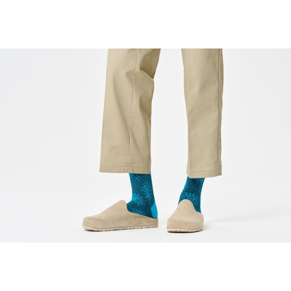 sun jacquard socks