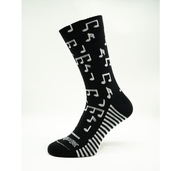 notas musicales negro