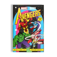 6-pack marvel avengers socks gift box