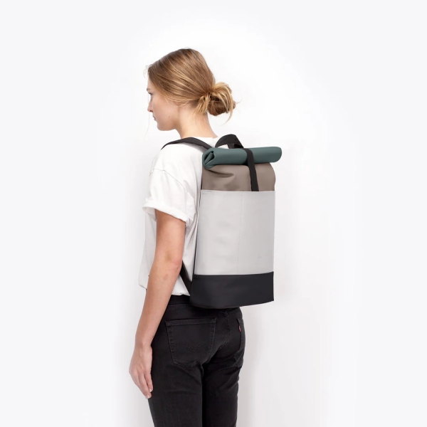 Hajo Medium Lotus Infinity Glacier Grey - Dark Sand