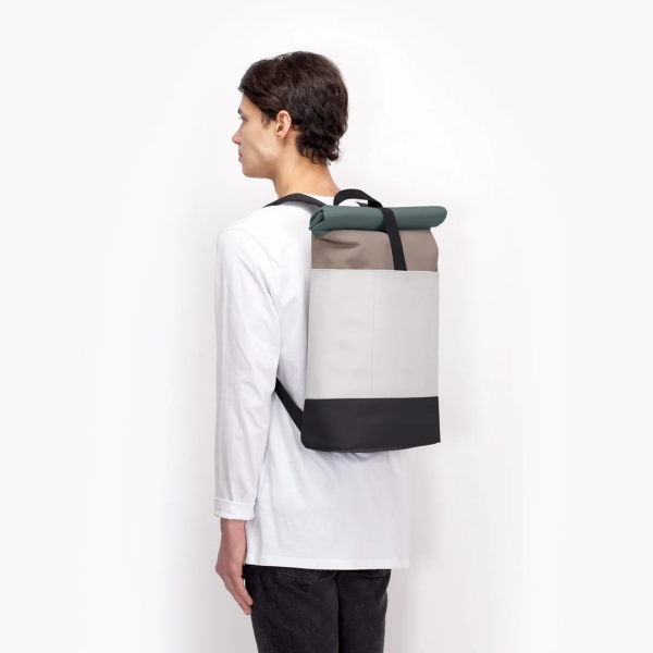 Hajo Medium Lotus Infinity Glacier Grey - Dark Sand