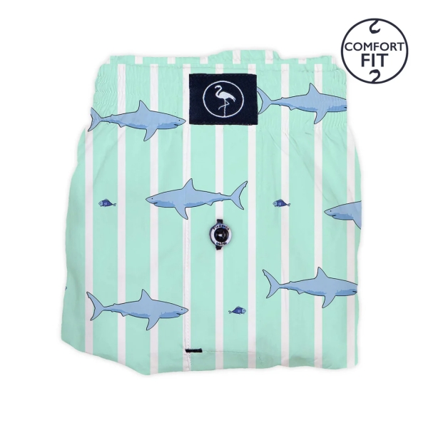 boxer short mint shark